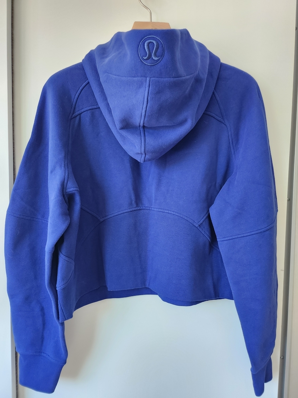 NHL Wmns Toronto Maple Leafs Lululemon Larkspur Scuba Oversized Half-Zip Hoodue - Picture 5 of 6